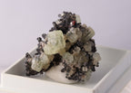 Gaudefroyite, Thaumasite & Andradite
