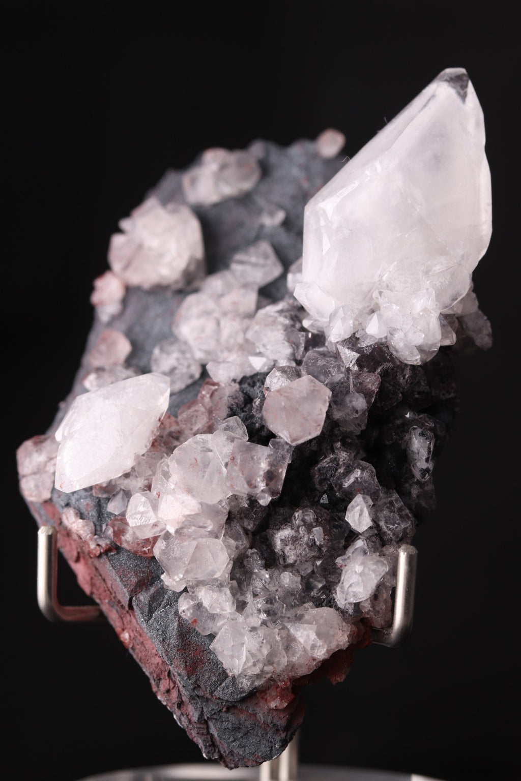 Calcite on matrix mineral specimen from Kalahari Manganese Fields South Africa