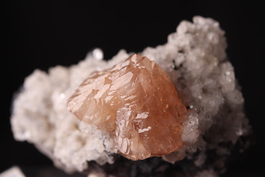 Olmiite with Calcite