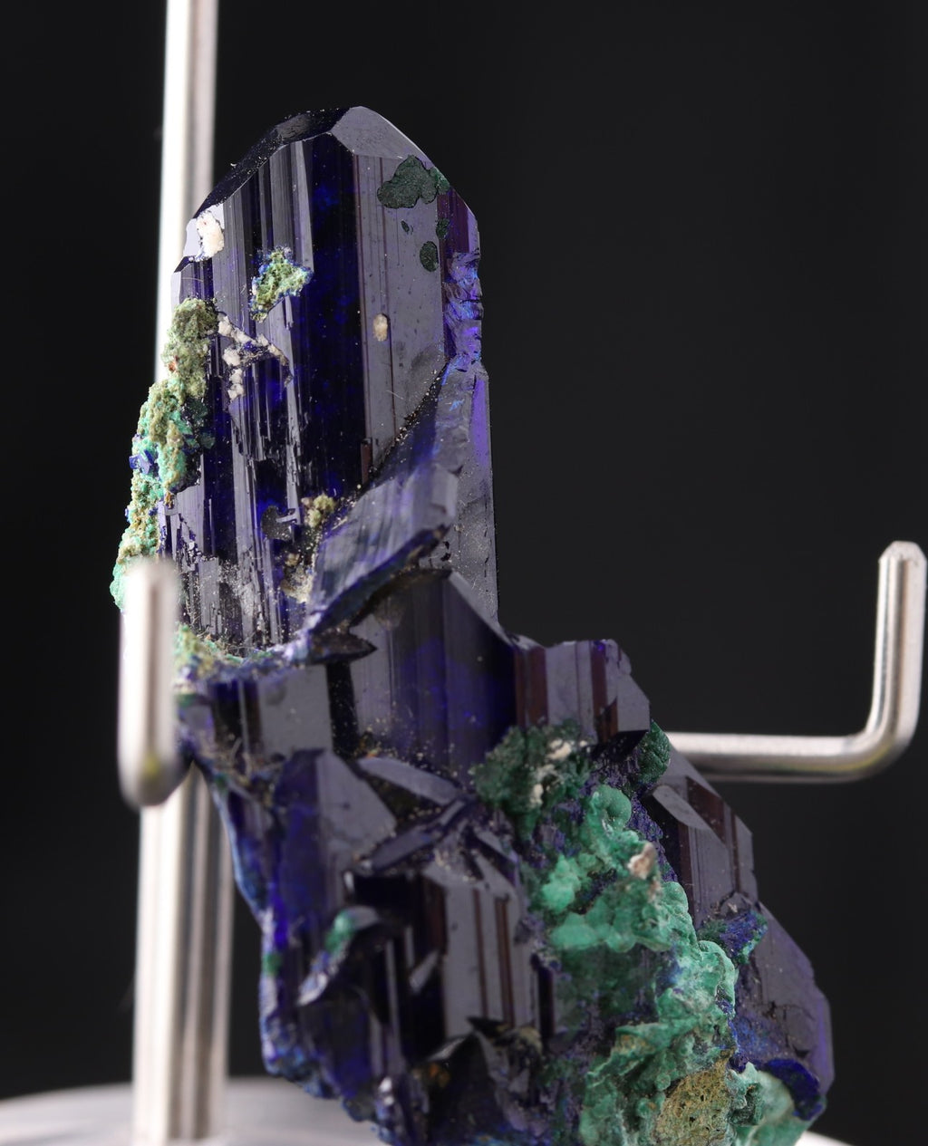 Azurite with Malachite from Tsumeb, Namibia mineral specimen
