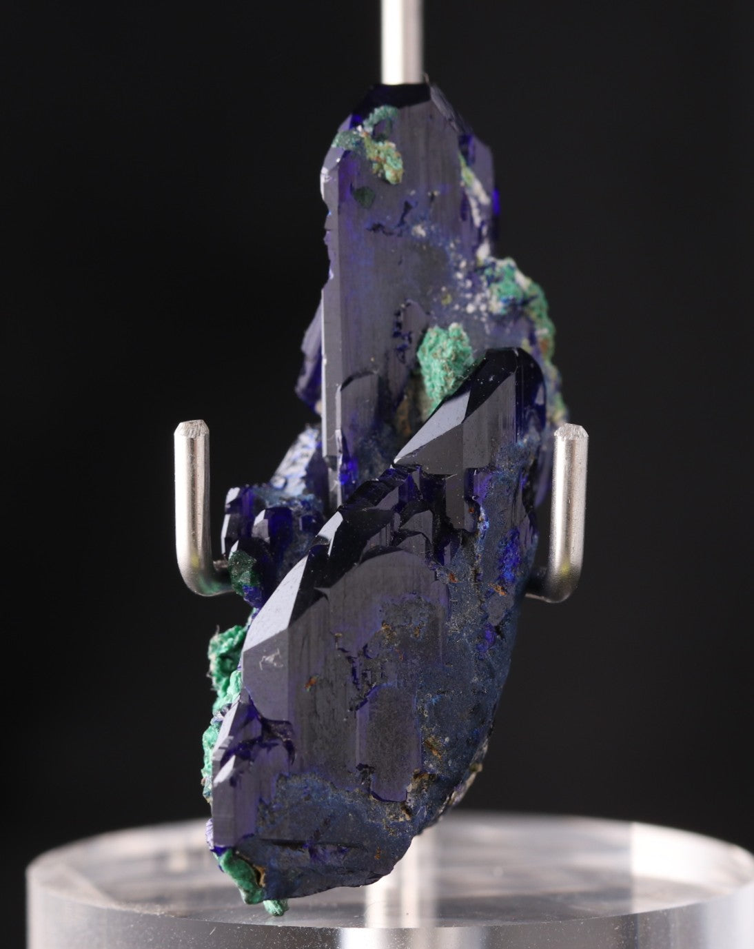 Azurite with Malachite from Tsumeb, Namibia mineral specimen