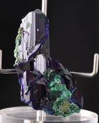 Azurite with Malachite from Tsumeb, Namibia mineral specimen
