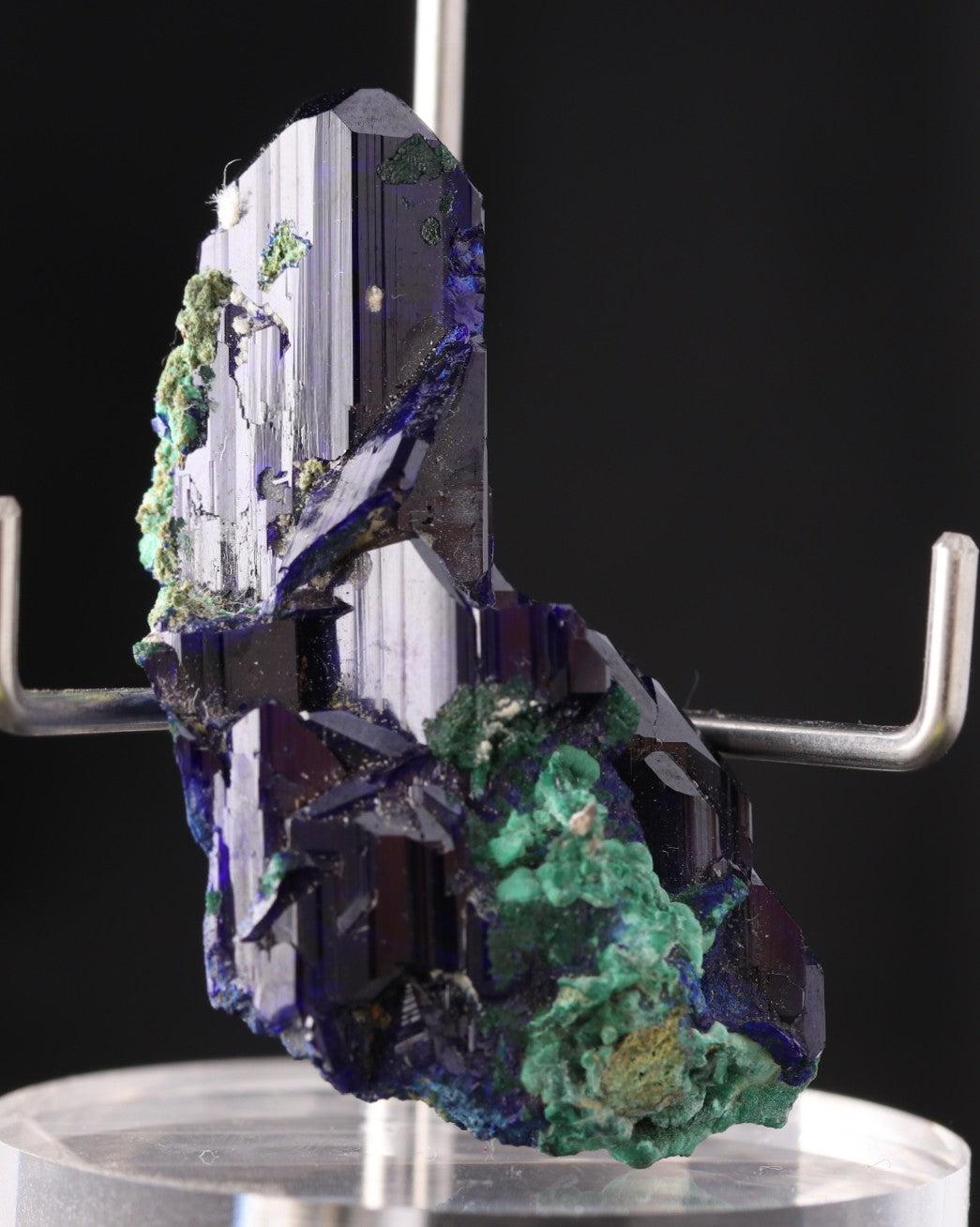 Azurite with Malachite from Tsumeb, Namibia mineral specimen