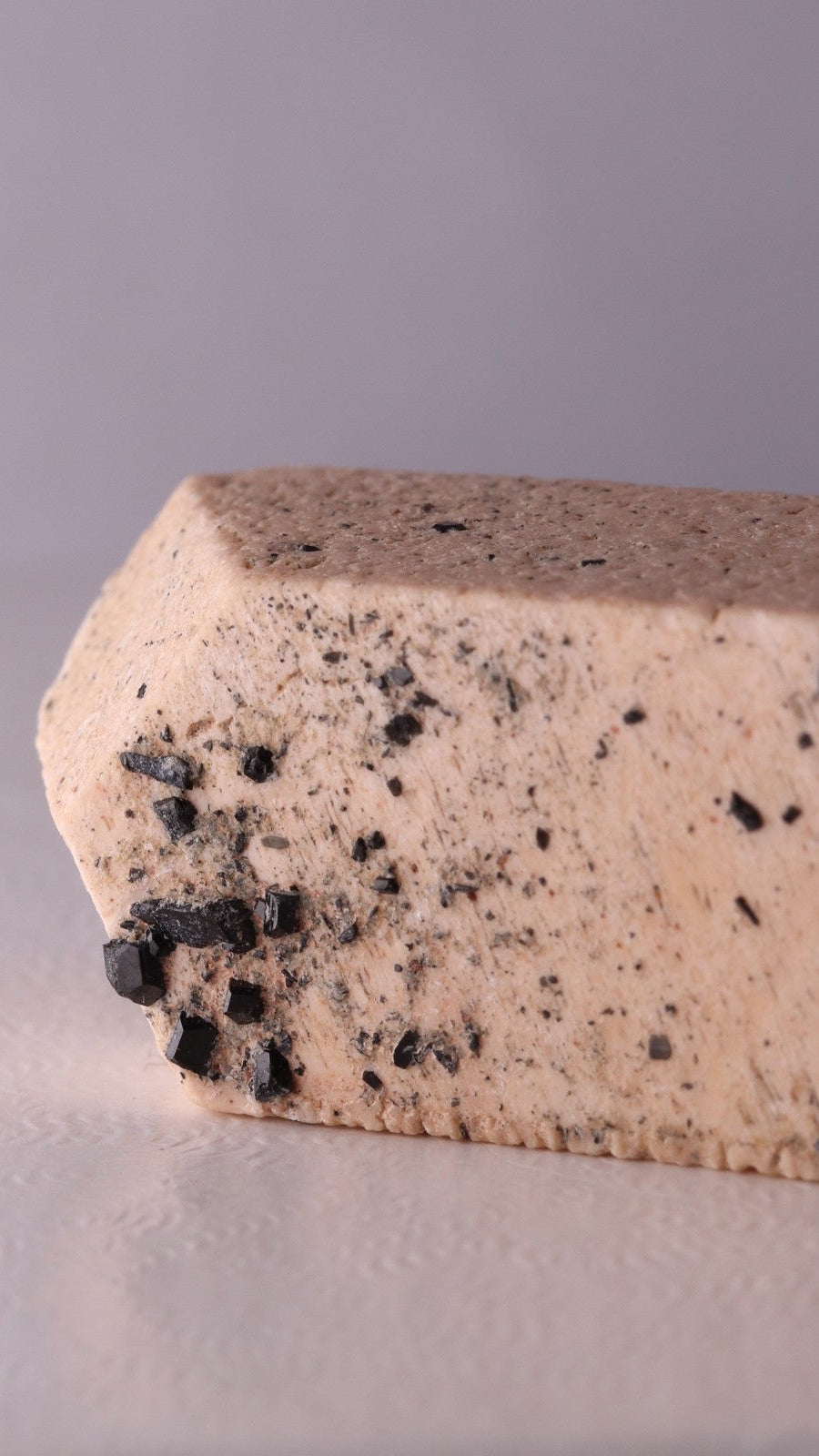Feldspar with Schorl