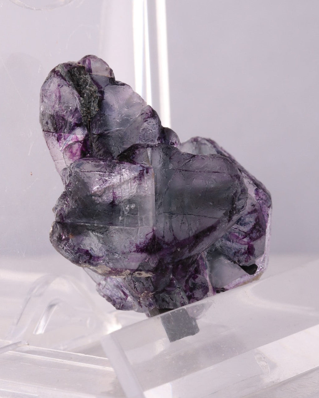 Fluorite with Schorl