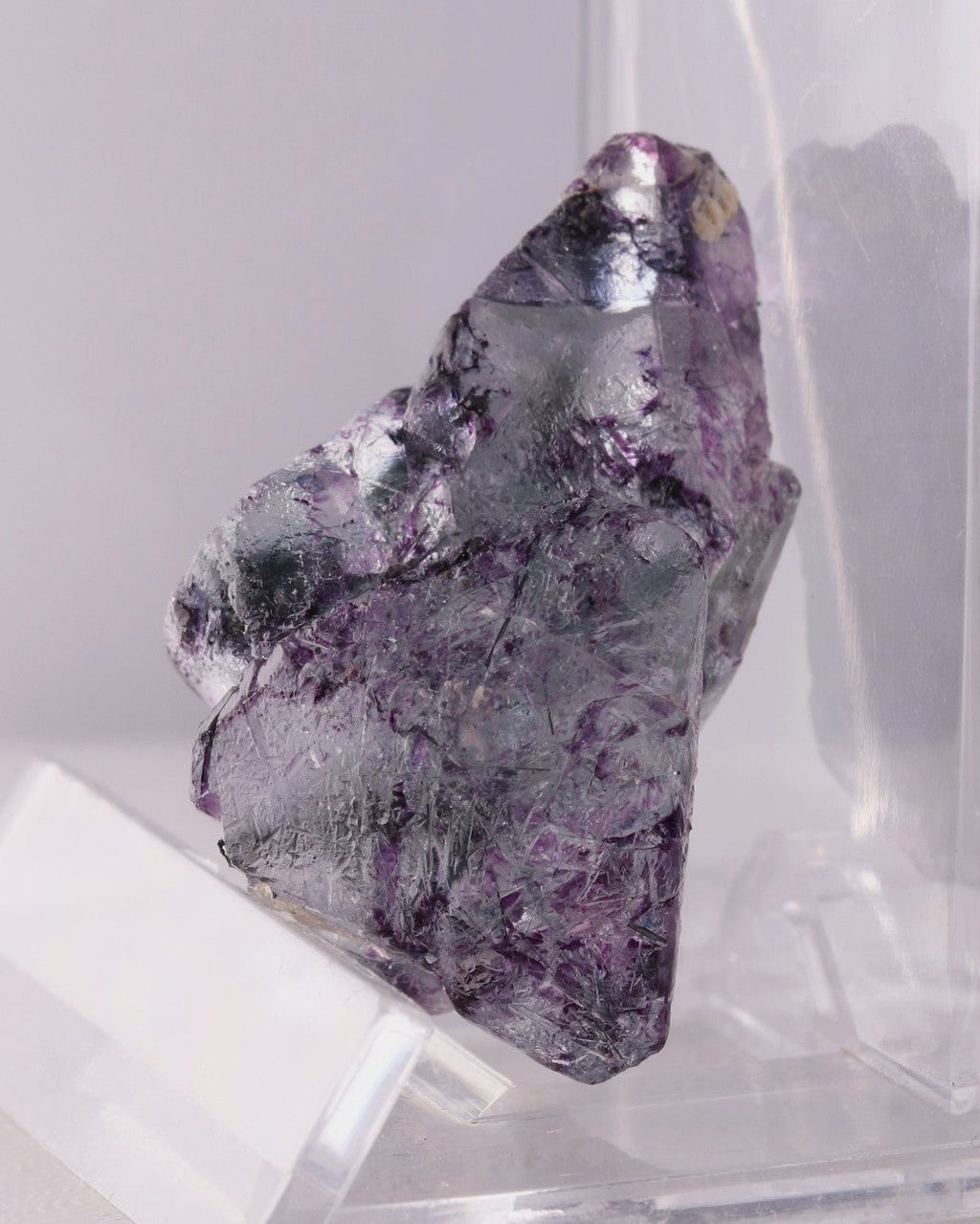 Fluorite with Schorl