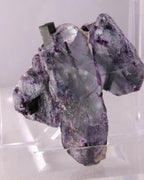 Fluorite with Schorl