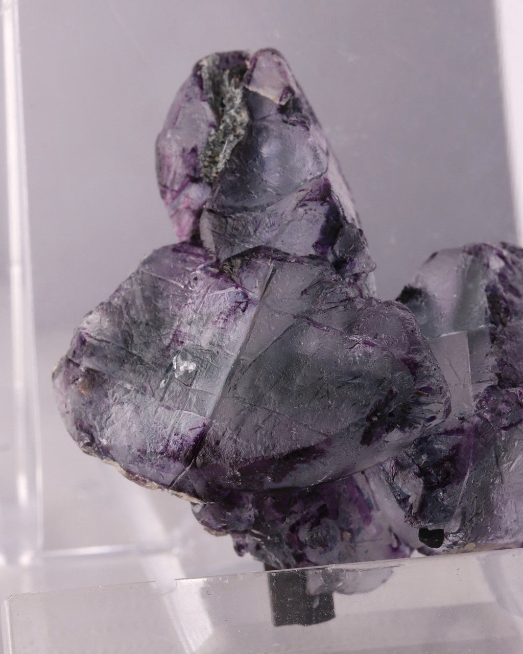 Fluorite with Schorl