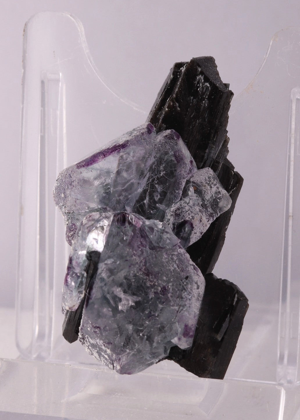 Fluorite with Schorl