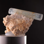 Aquamarine on Feldspar