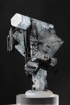 Aquamarine with Schorl