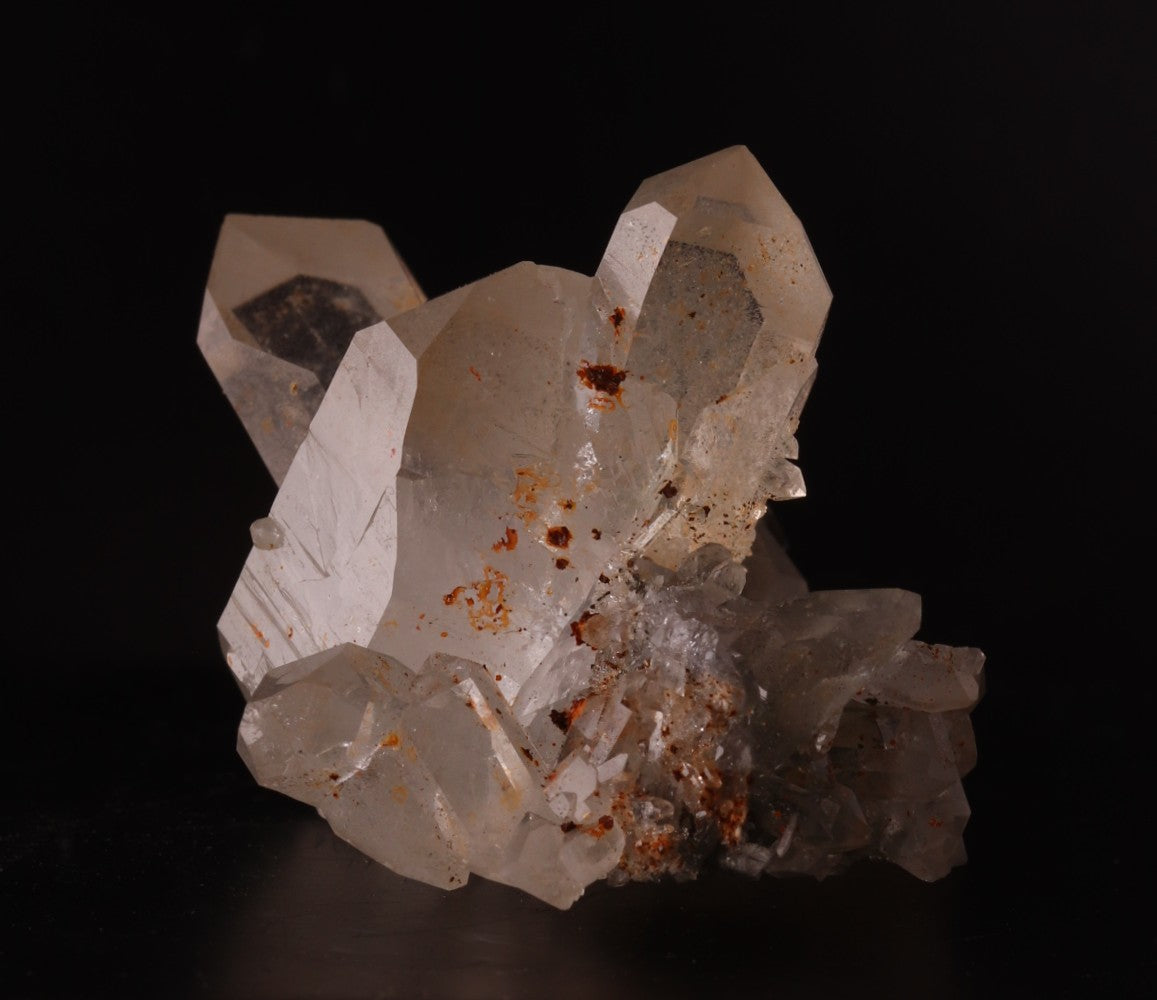 Quartz with Pyrite included Calcite
