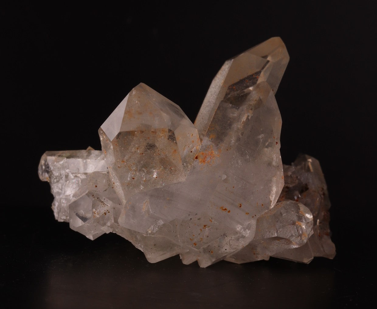 Quartz with Pyrite included Calcite