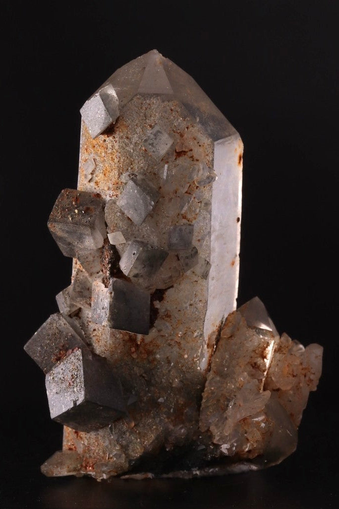 Quartz, Calcite & Pyrite