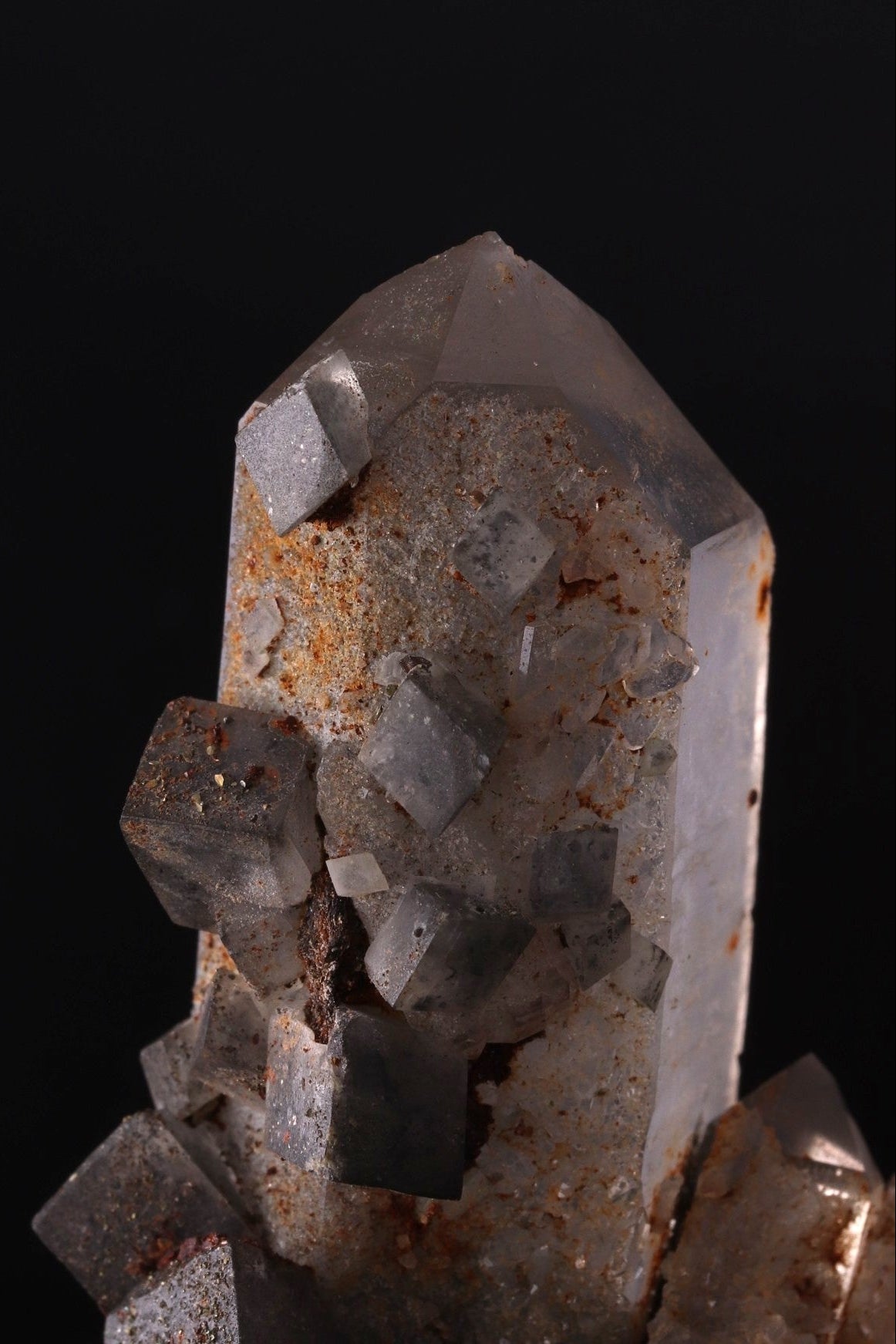 Quartz, Calcite & Pyrite