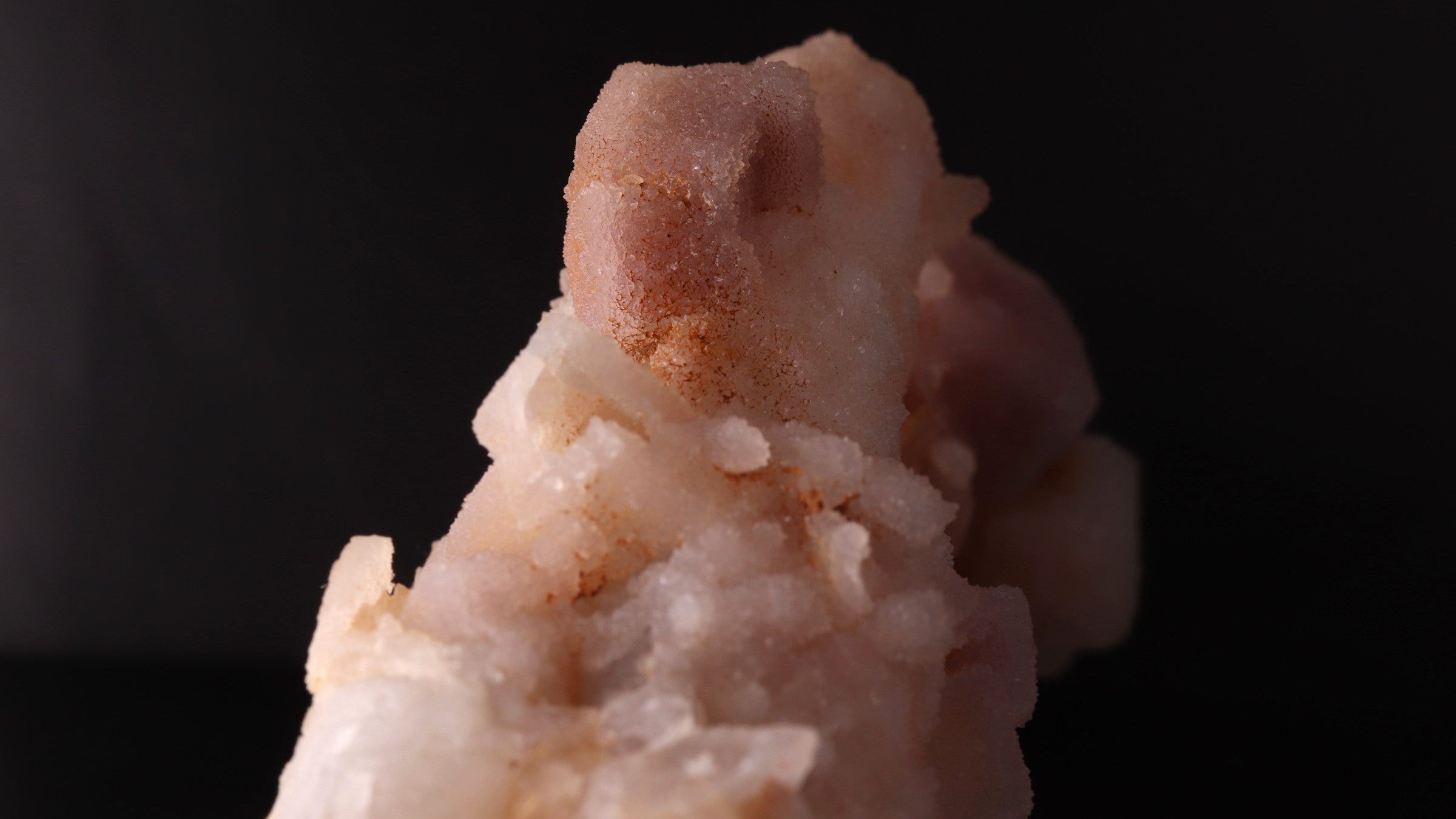Quartz after Calcite on Quartz