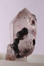 Shattuckite included Quartz with Hematite