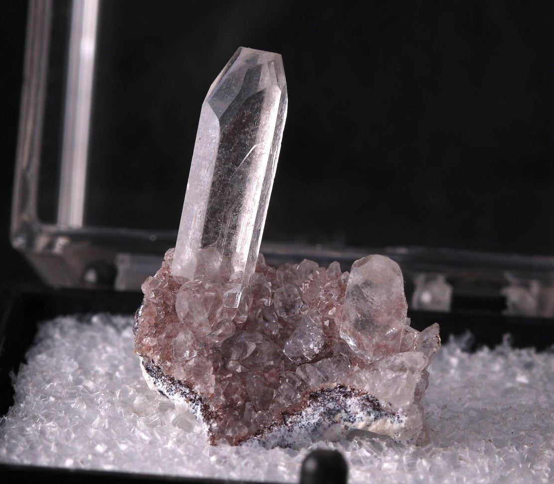 Calcite mineral specimen from N'Chwaning, Kalahari Manganese Fields, South Africa