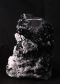 Manganite with Manganoan Calcite from N'Chwaning III, Kalahari Manganese Fields, South Africa
