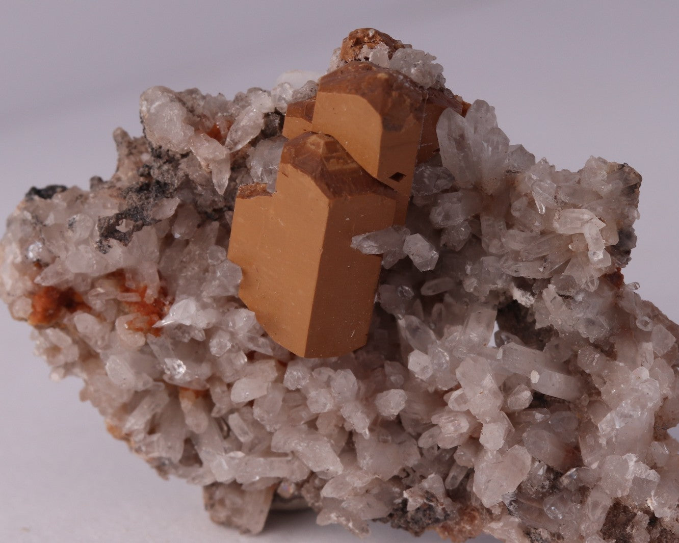 Sturmanite and Calcite
