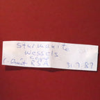 Label for Sturmanite crystal from Wessels Mine, South Africa
