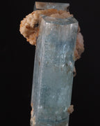 Aquamarine with Feldspar