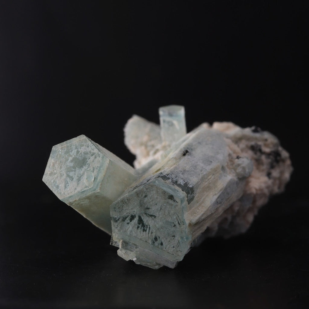 Aquamarine with Feldspar