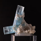Aquamarine with Feldspar