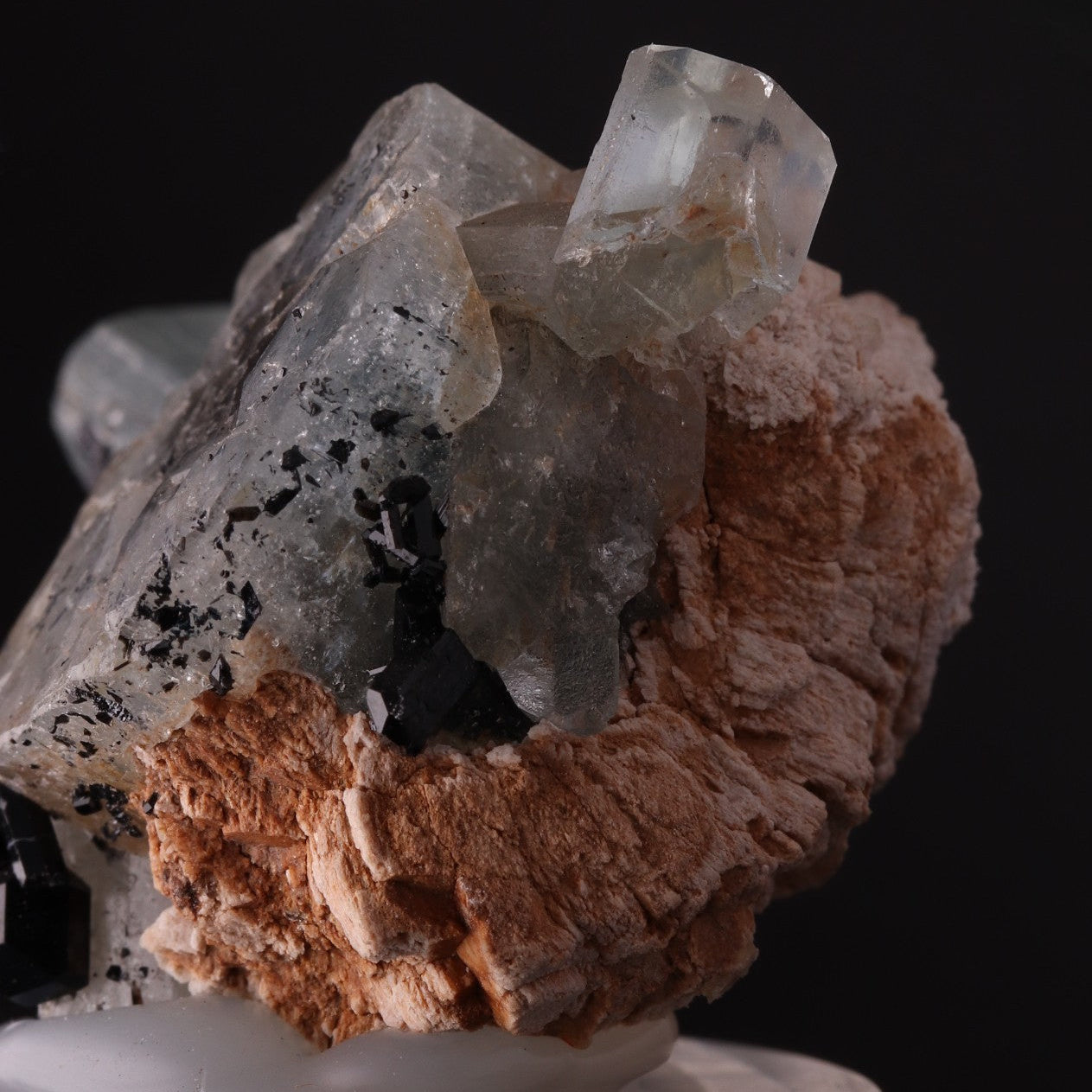 Aquamarine, Schorl & Feldspar