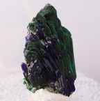 Azurite with Malachite
