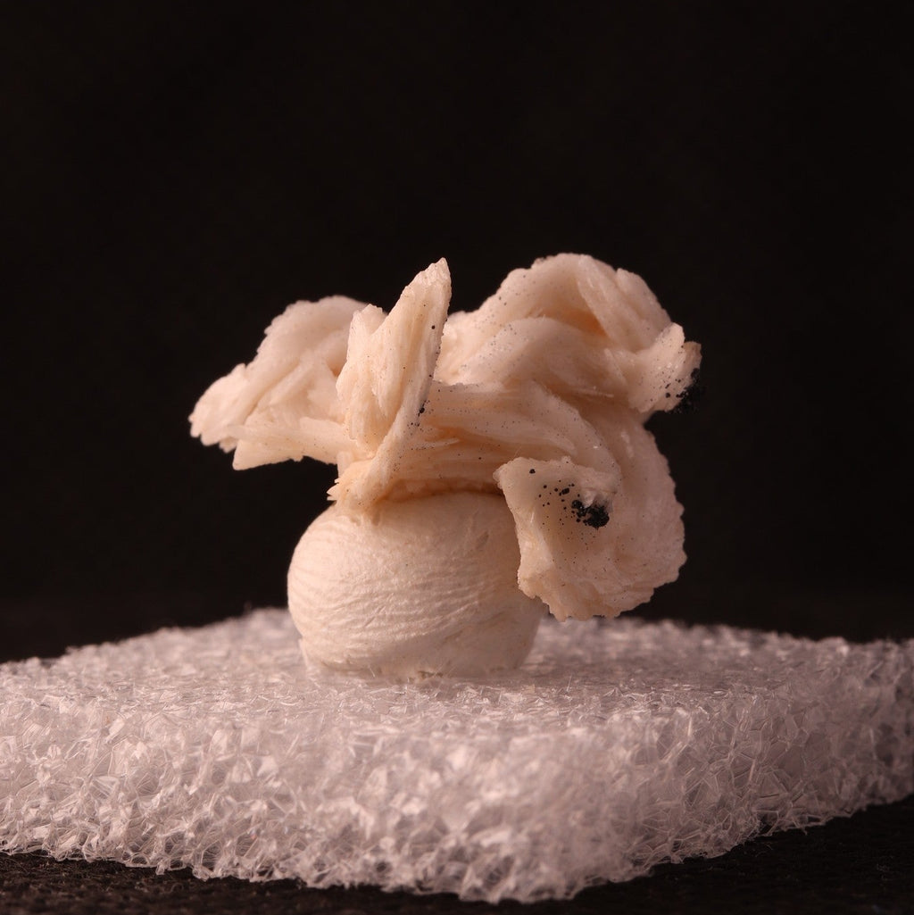 Side view of a Baryte mineral specimen from Wessels Mine, Kalahari Manganese Fields, South Africa