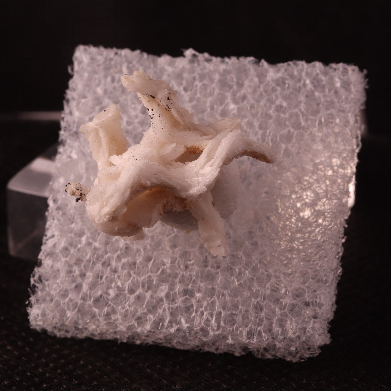 Top view of a Baryte mineral specimen from Wessels Mine, Kalahari Manganese Fields, South Africa