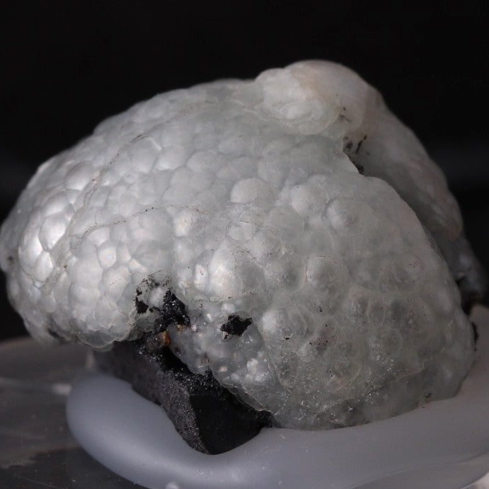 Side view of Brucite mineral specimen