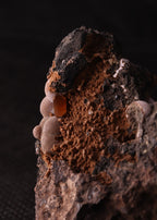Close-up view of Bultfonteinite mineral specimen from N'Chwaning II, Kalahari Manganese Fields, South Africa