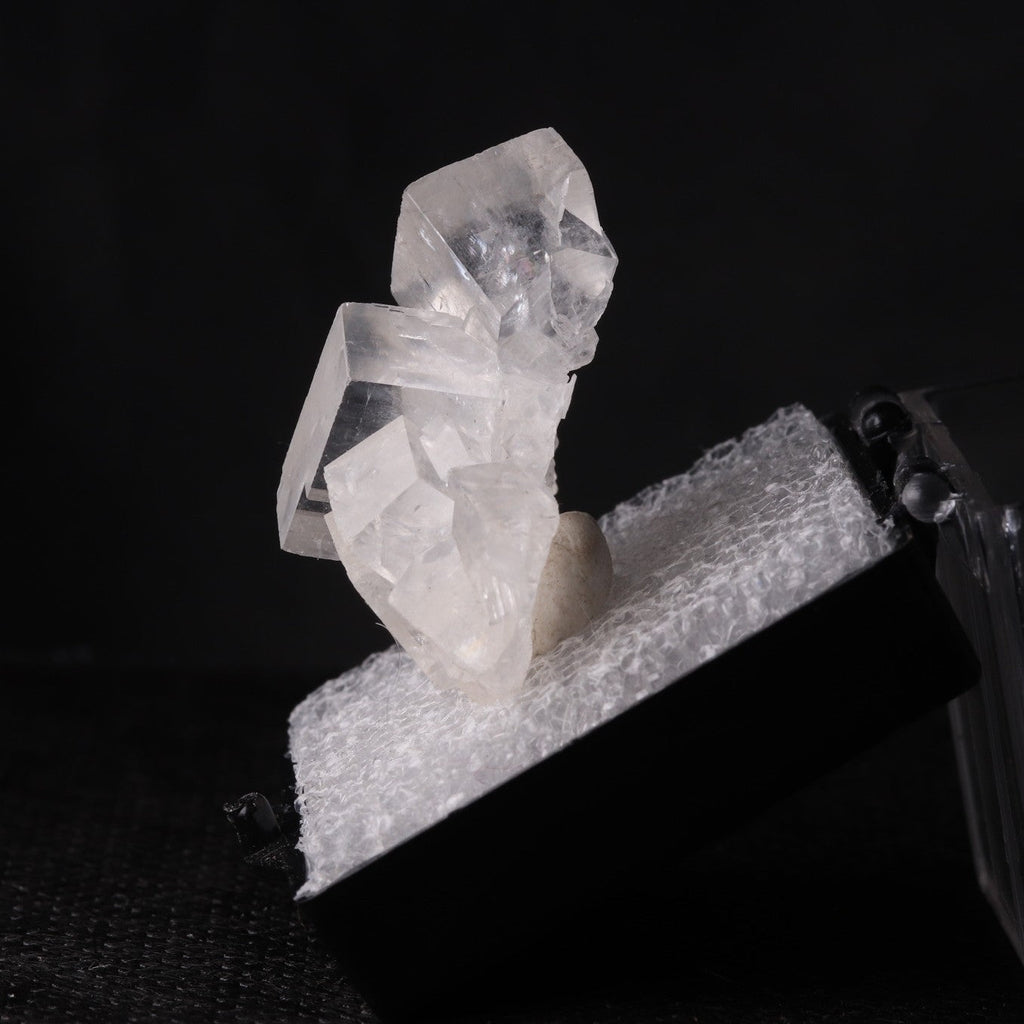 Side view of Calcite cluster mineral specimen from Tsumeb, Oshikoto Region, Namibia