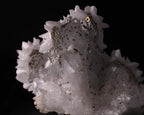 Calcite on Quartz with Pyrite