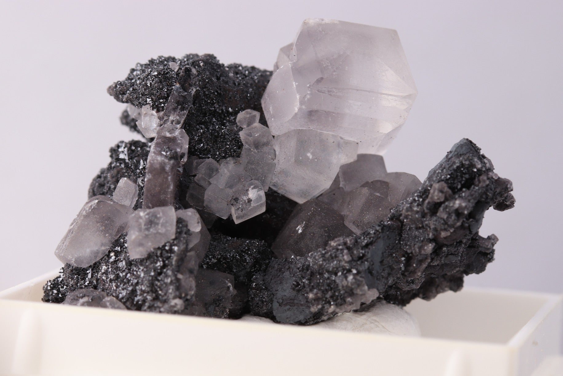 Calcite with Manganite