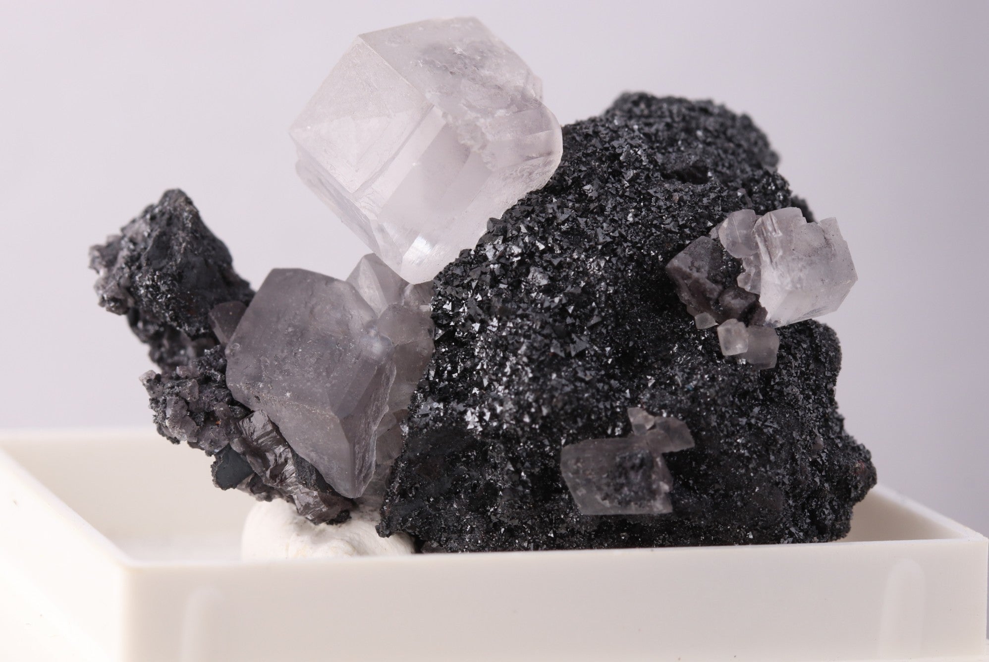Calcite with Manganite