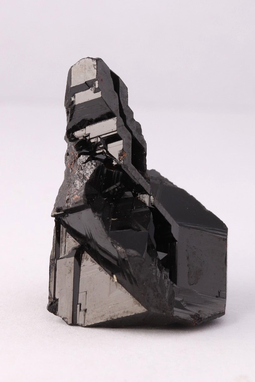 Side view of Cassiterite mineral specimen from the Erongo Region, Namibia