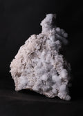 Front view of a fun Celestine with Calcite combination specimen from N'Chwaning III, Kalahari Manganese Fields, South Africa