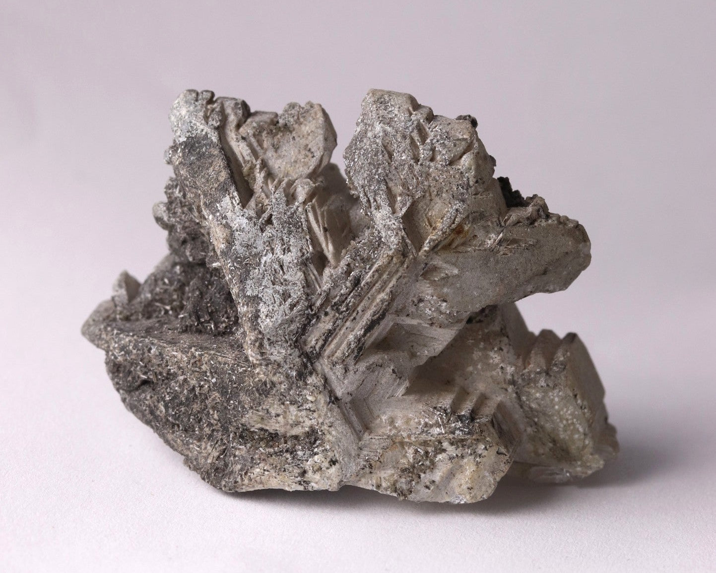 Front view of Cerussite mineral specimen from Tsumeb, Oshikoto Region, Namibia