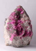 Front view of bright pink Cobaltoan Calcite from the DRC (Democratic Republic of Congo)