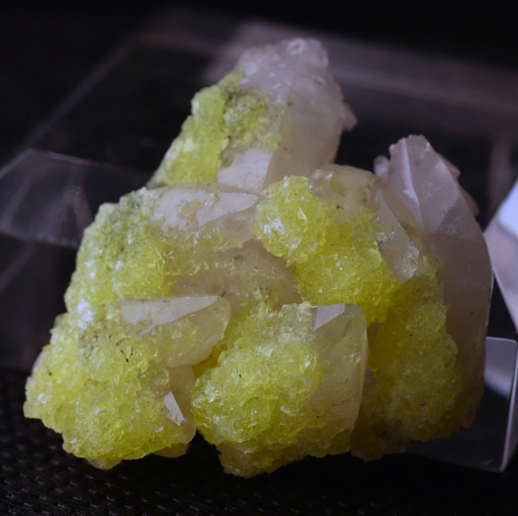 Ettringite on Calcite
