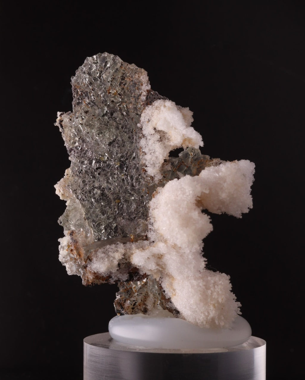 Fluorite with Hyalite