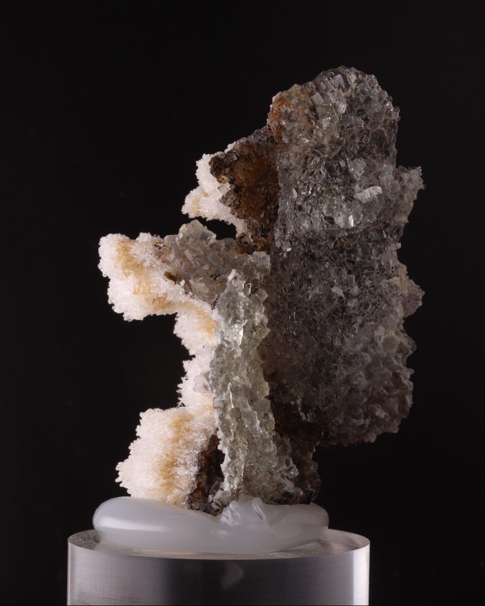 Fluorite with Hyalite
