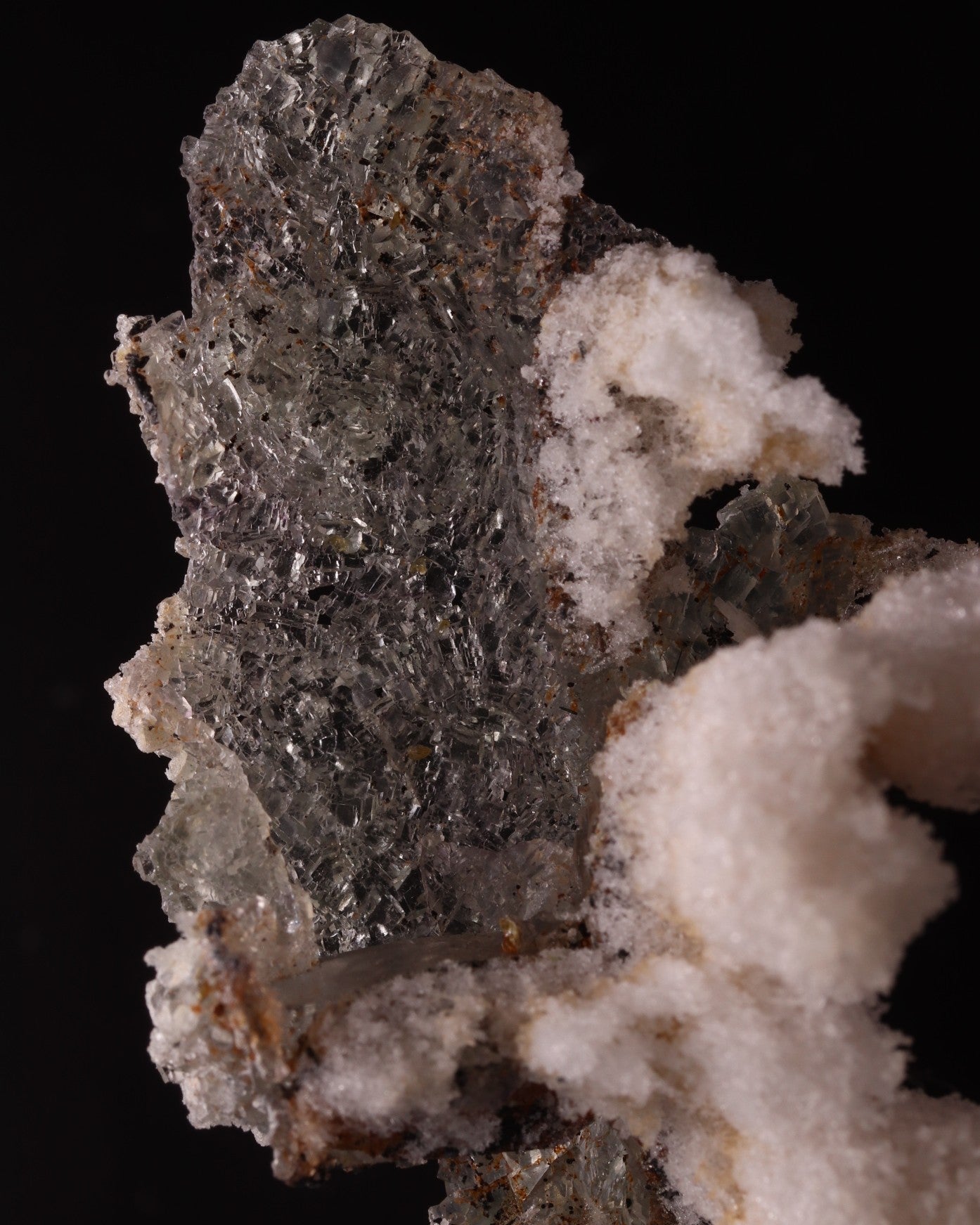 Fluorite with Hyalite