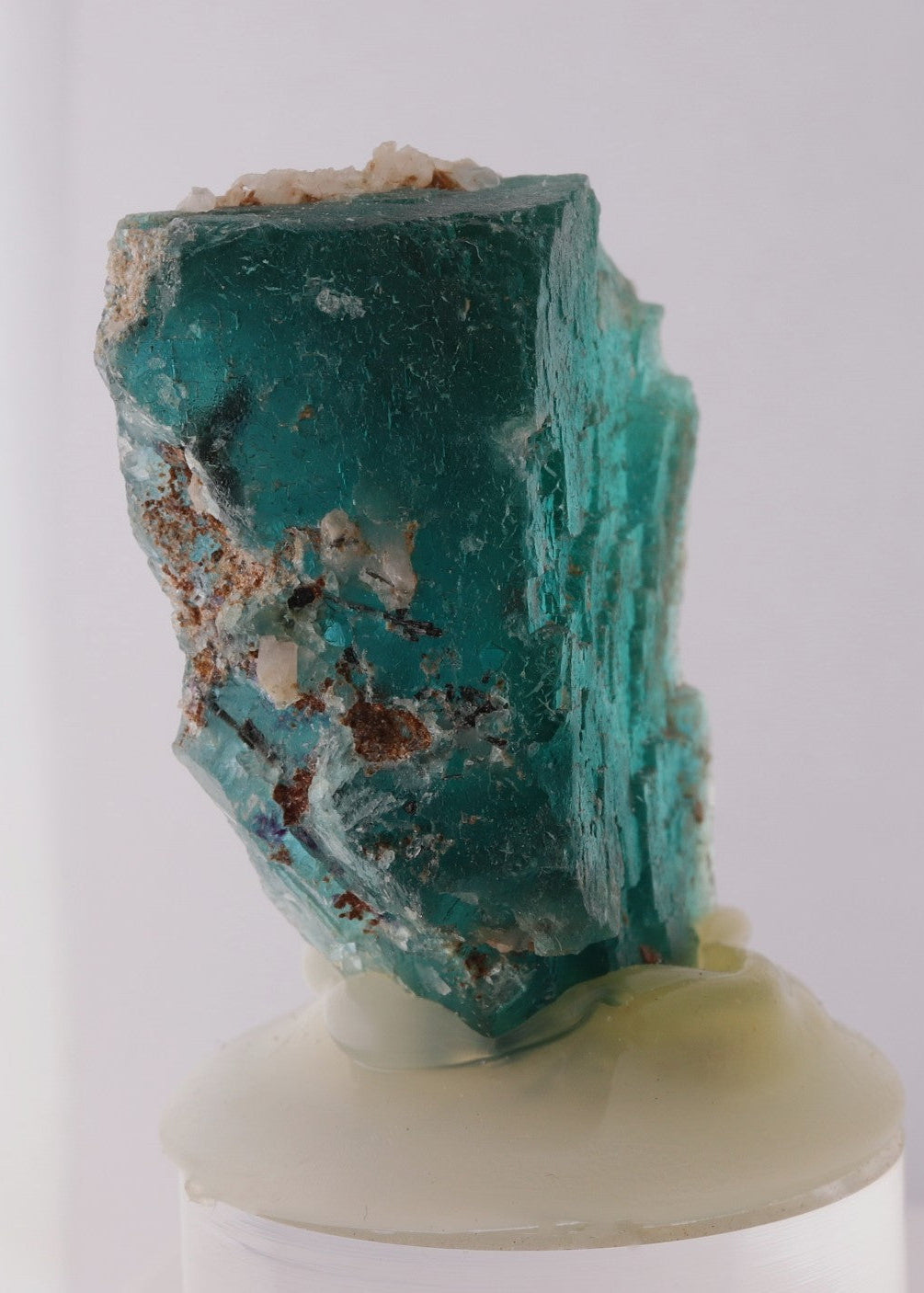 Side view of Fluorite