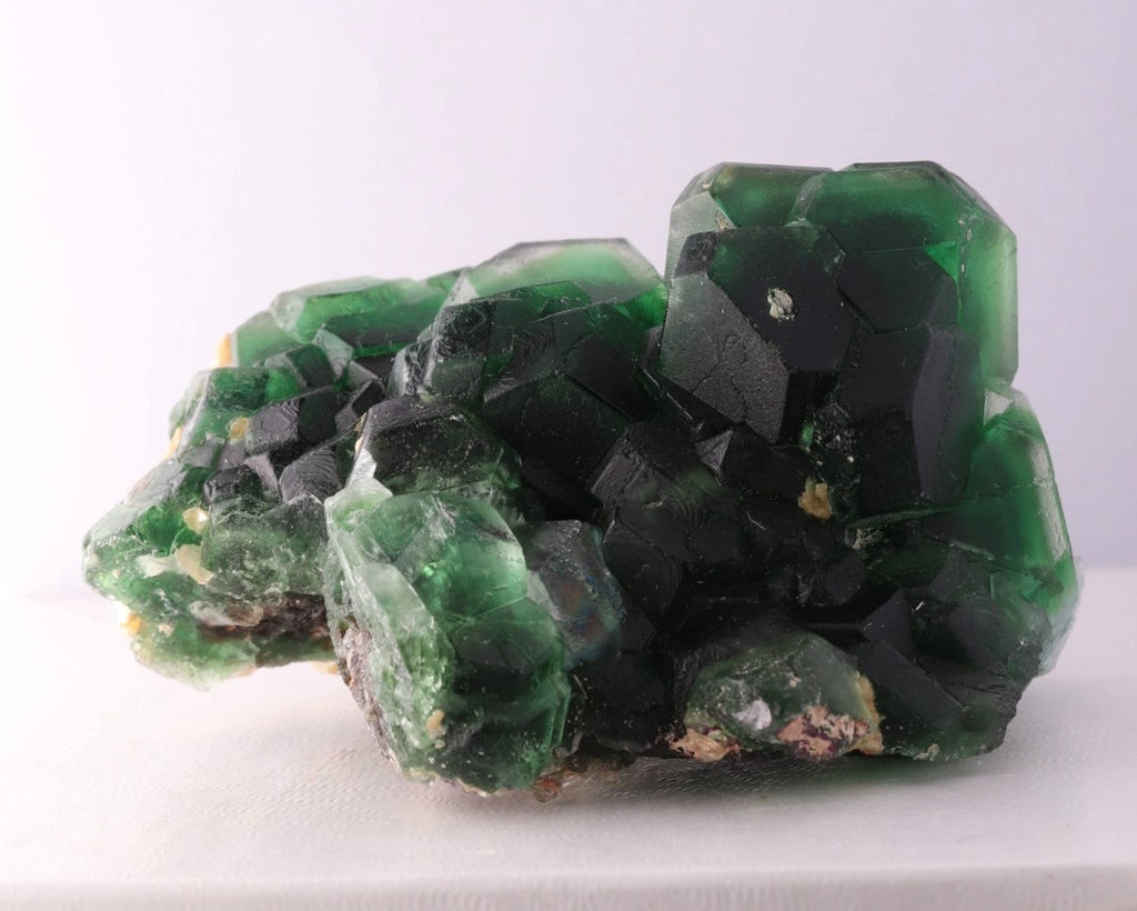 Front view of vibrant Fluorite