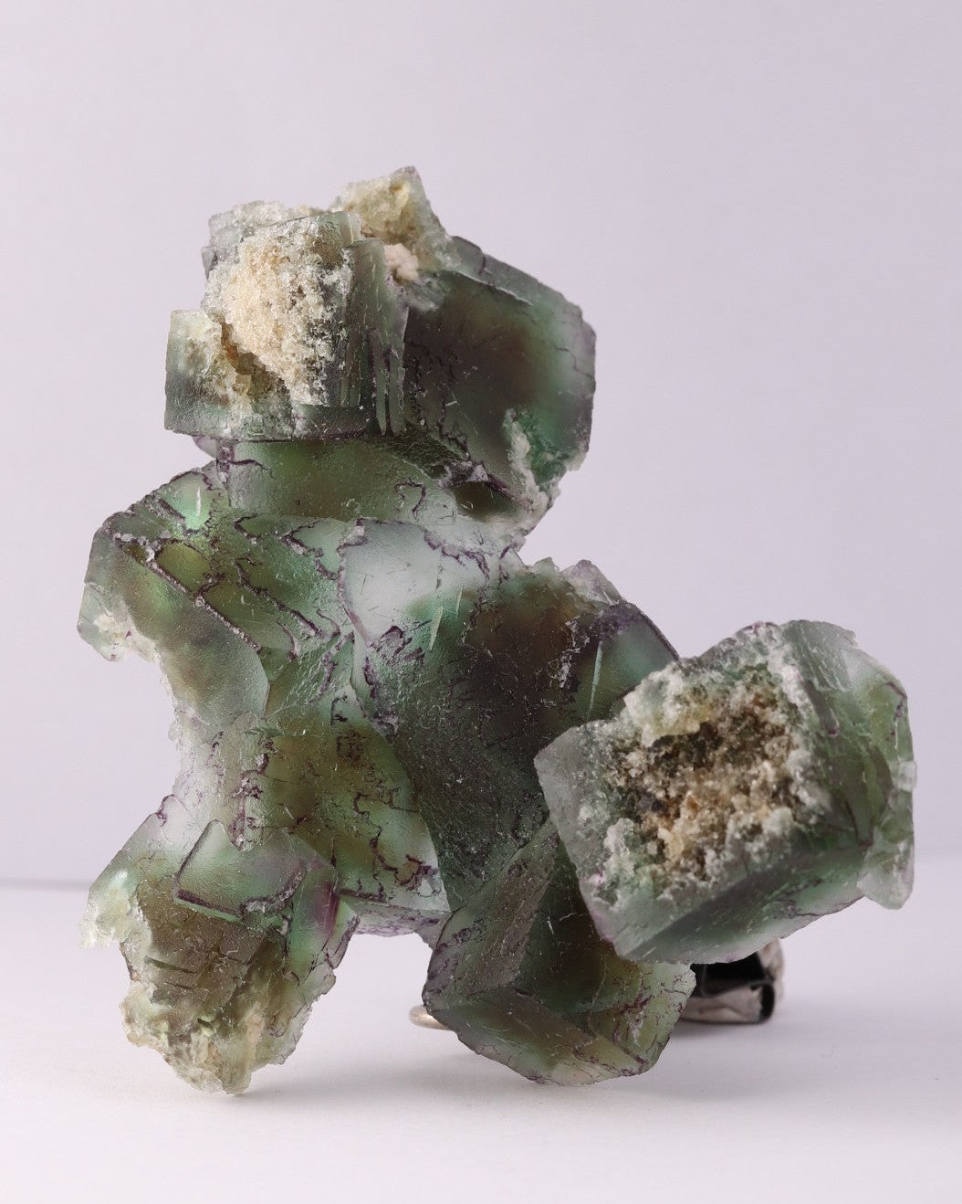 Slight side view of Fluorite