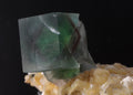 'Alien Eye' Fluorite on Muscovite